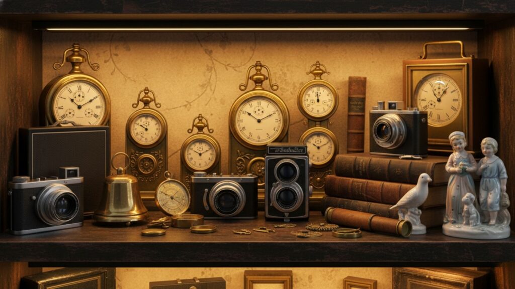 Display Curated Vintage Collectibles