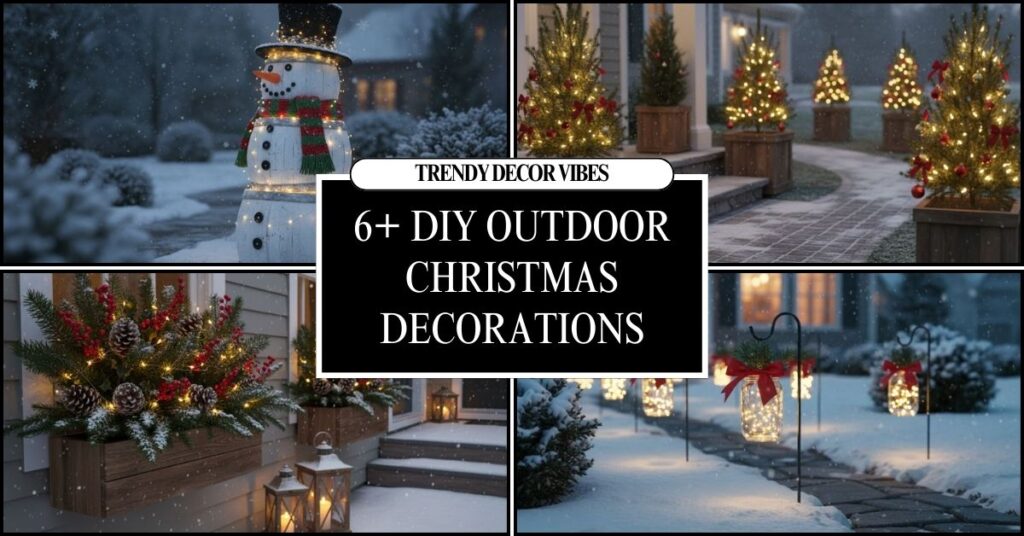 Diy Outdoor Christmas Decorations