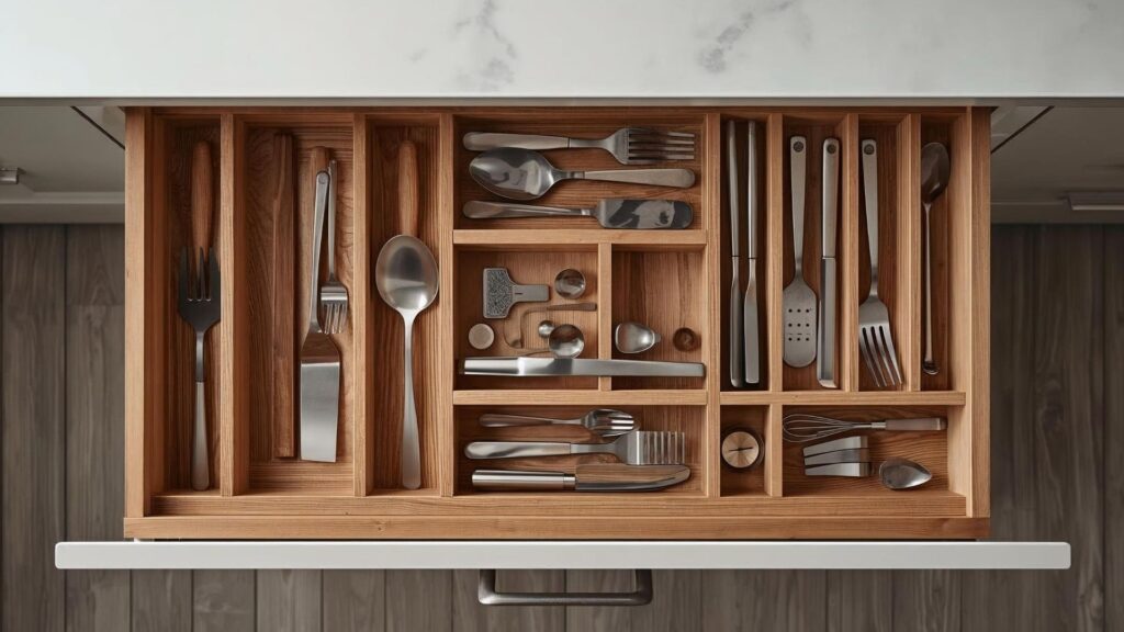 drawer dividers small kitchen