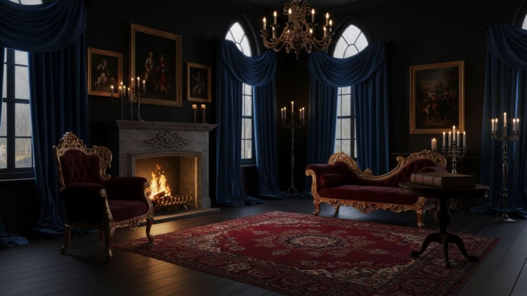 embrace deep and dramatic color palettes