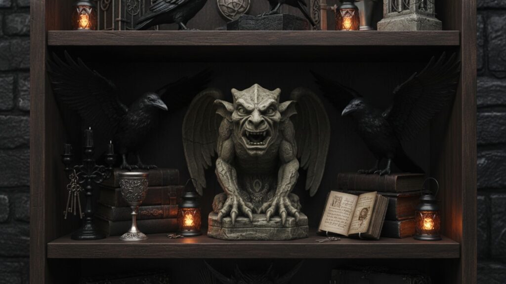 Decorate with Gargoyles & Mythical Creatures to Enhance Gothic Storytelling and Mystique