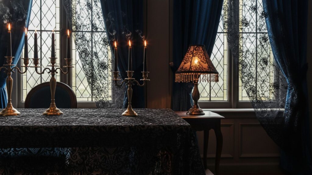 Lace Elements for Vintage Softness While Maintaining Classic Gothic Charm