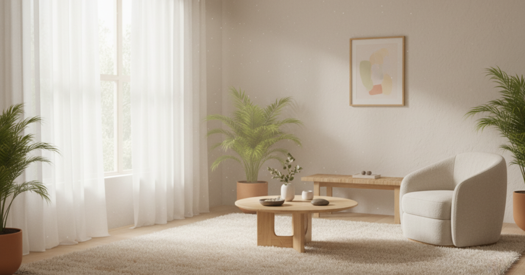 Healing Room Ideas with Soft Natural Lighting