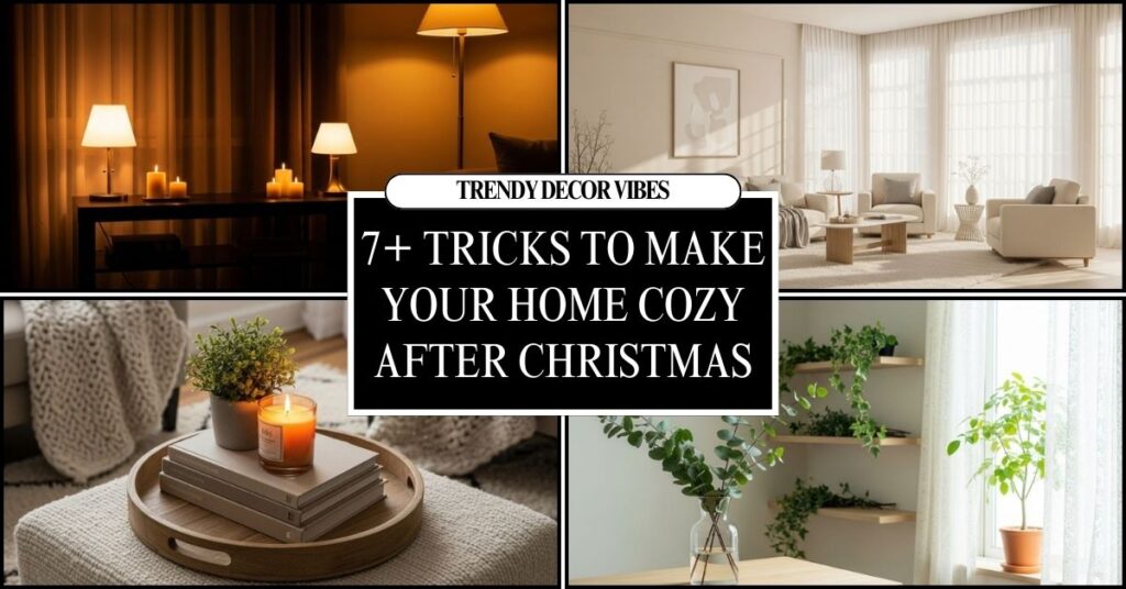 home cozy after christmas