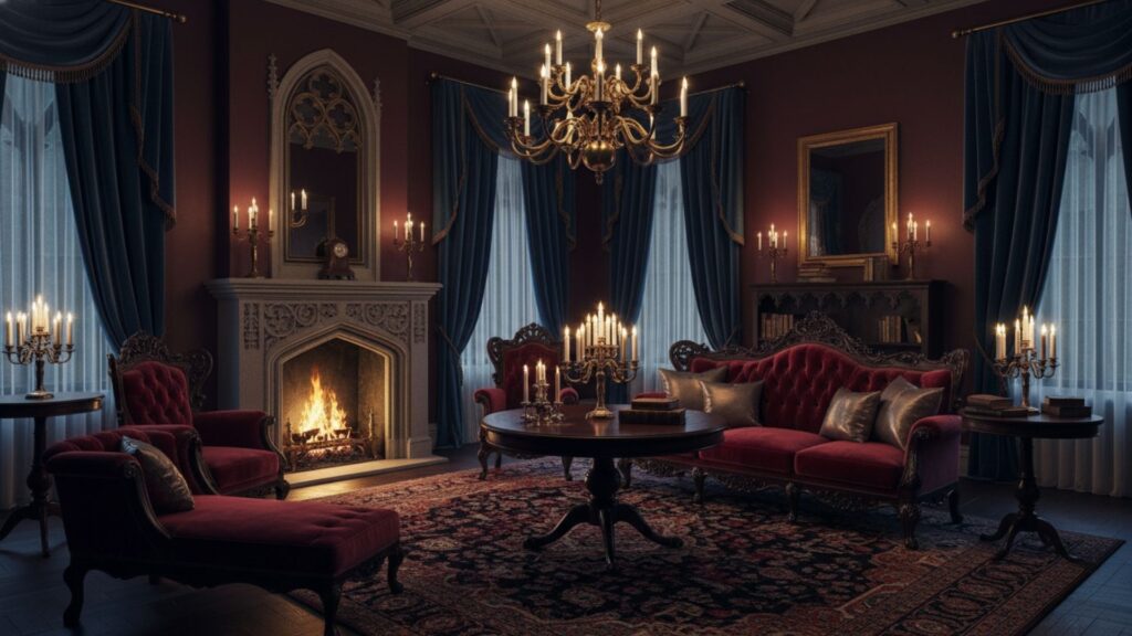 Introduce Vintage Victorian Furniture to Capture Classic Gothic Elegance Perfectly