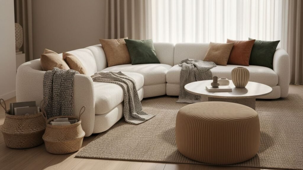 Layer Textures and Fabrics to Create Depth in Your Living Room Design