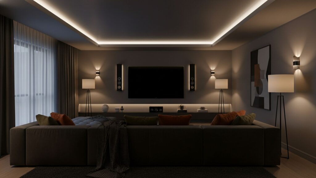 Layering Ambient, Accent, and Screen-Friendly Lighting for Cinematic Atmosphere
