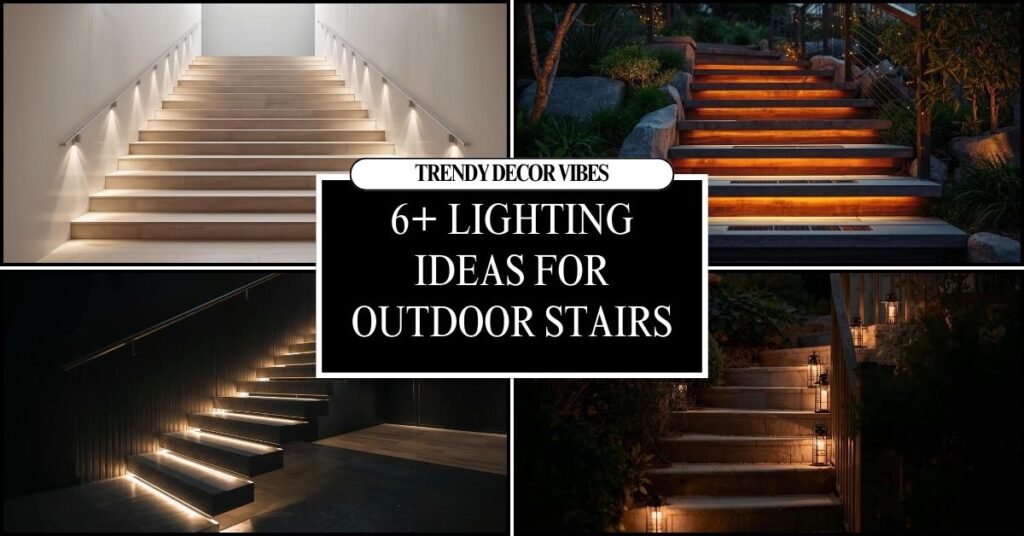 Lighting Ideas for Outdoor Stairs