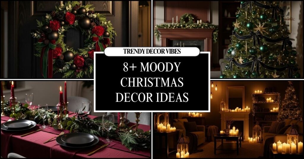 Moody Christmas Decor