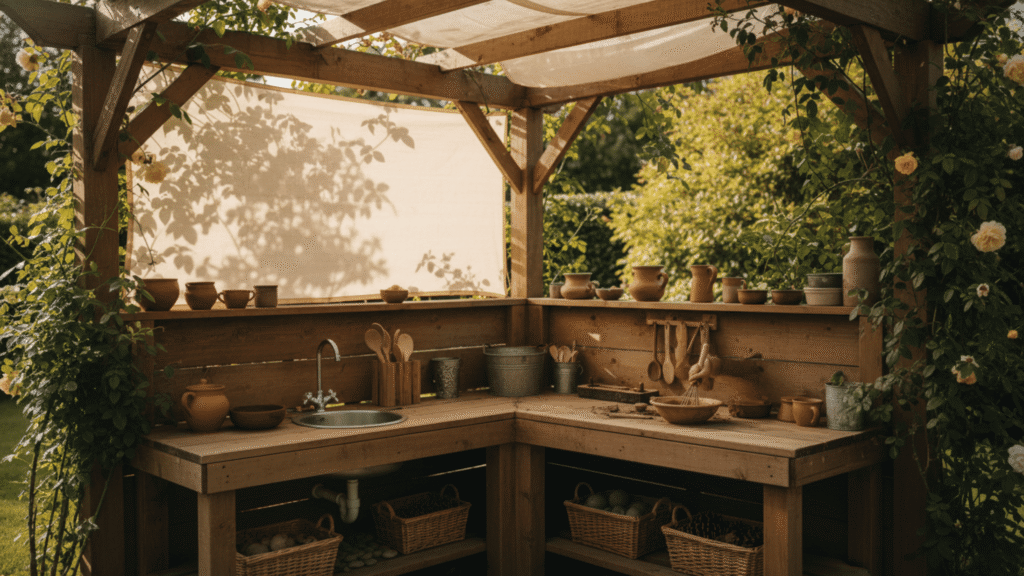 Weatherproof Roof or Shade for All-Season Play