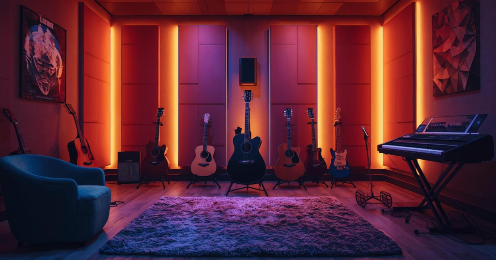Music Room for Practice and Relaxation