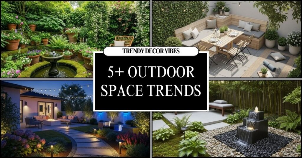 Outdoor Space Trends