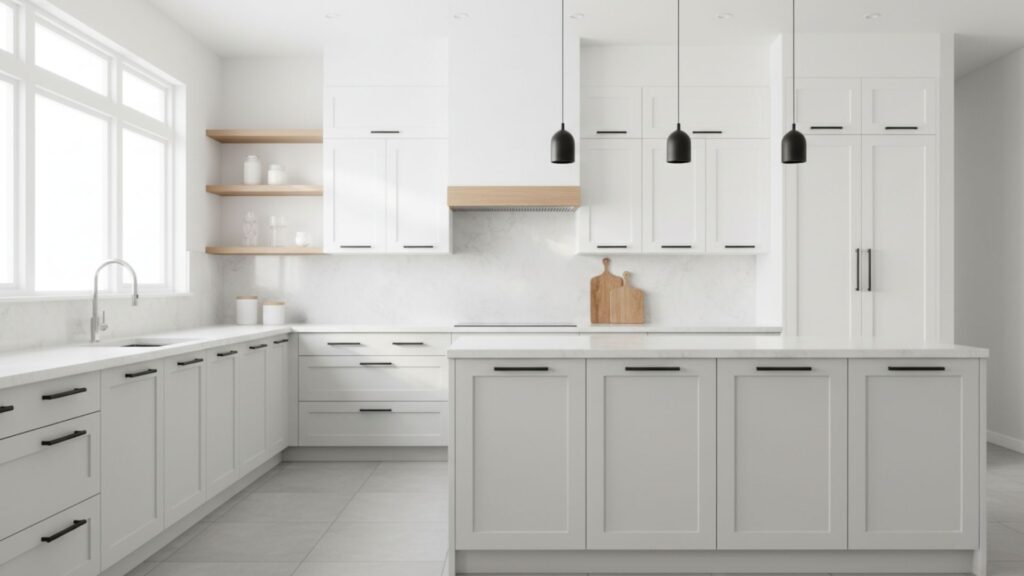 Refresh Kitchen Cabinets With Paint and Modern Finishes Under Budget - Small Kitchen Makeovers