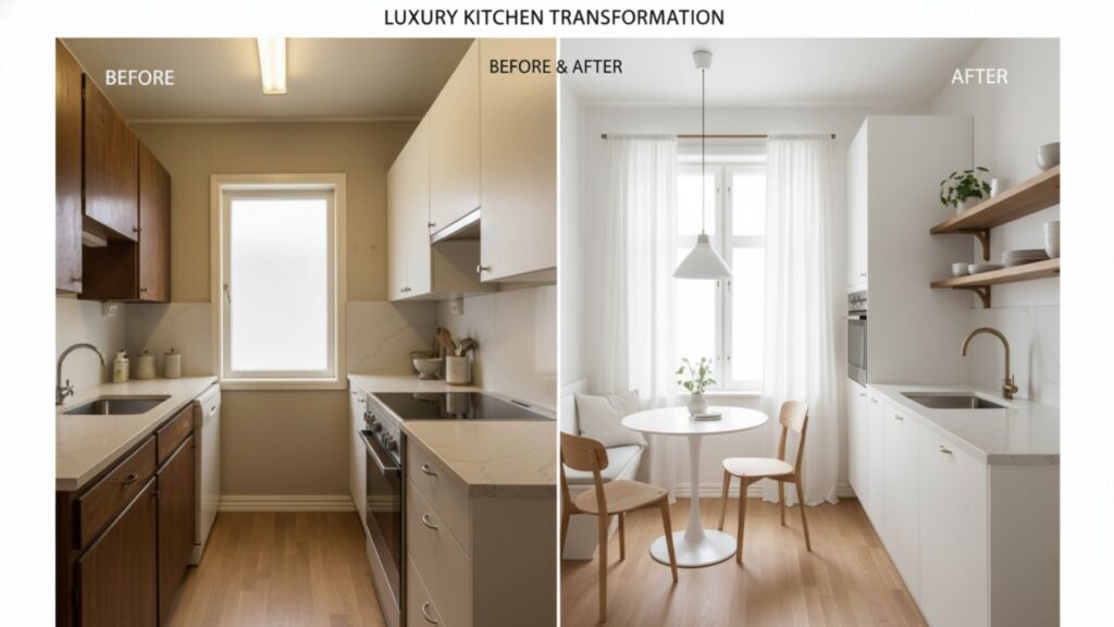 Small Kitchen Makeover With Big Impact