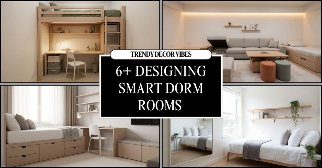 space saving dorm room ideas