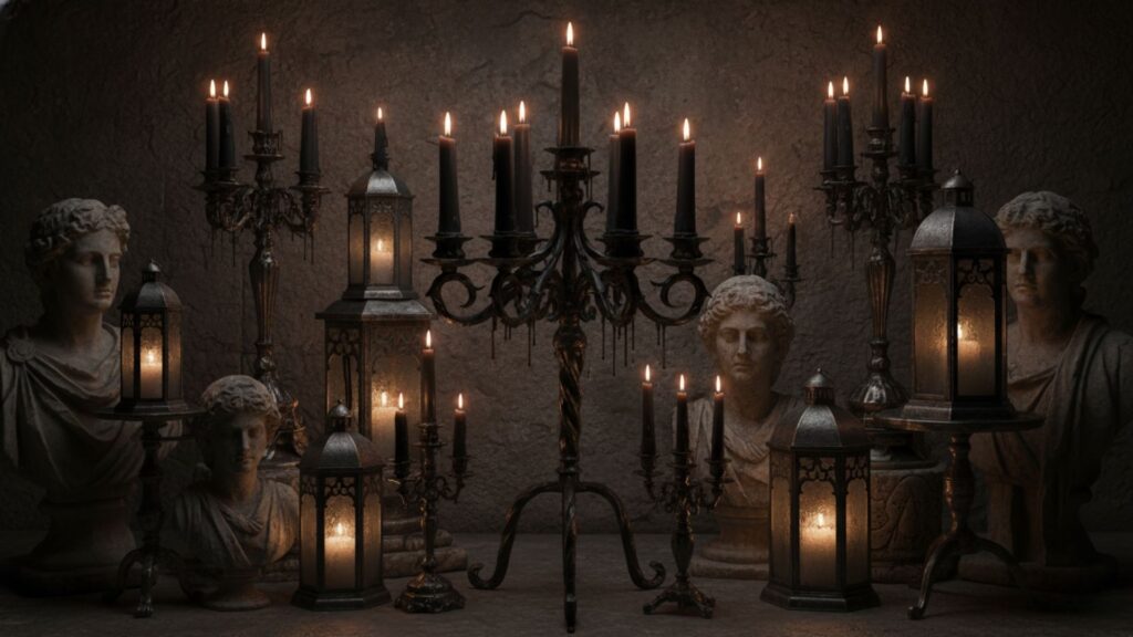 Stone & Metal Accents to Introduce Medieval Character and Timeless Gothic Style