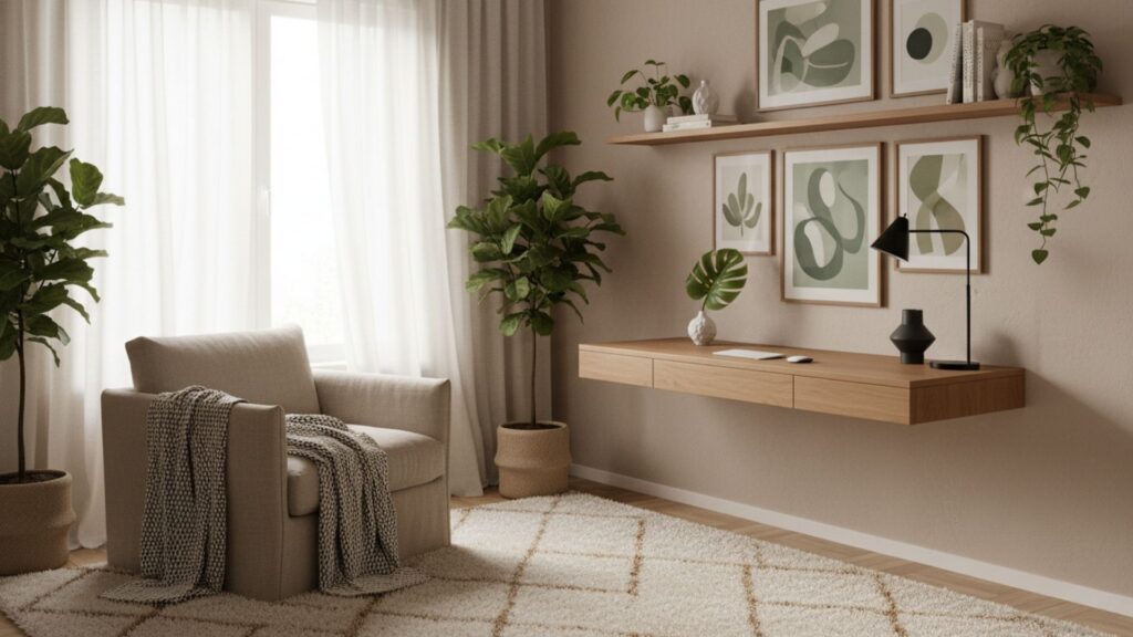 Use Textures, Decor, and Greenery to Make Your Workspace Emotionally Inspiring