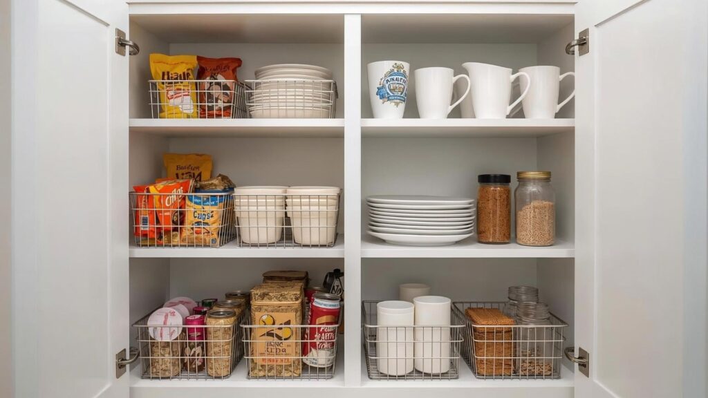 under shelf basket storage