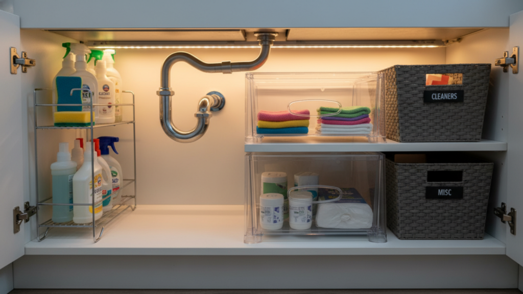 under sink organizers kitchen