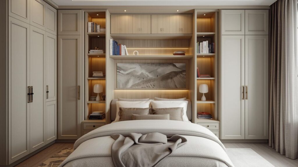 Vertical Storage to Reduce Clutter and Maximize Small Areas