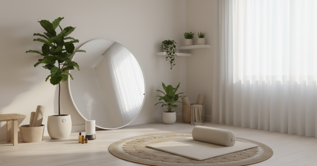 Wellness Hobby Room for Yoga or Meditation