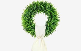 20'' Front Door Artificial Spring Wreath