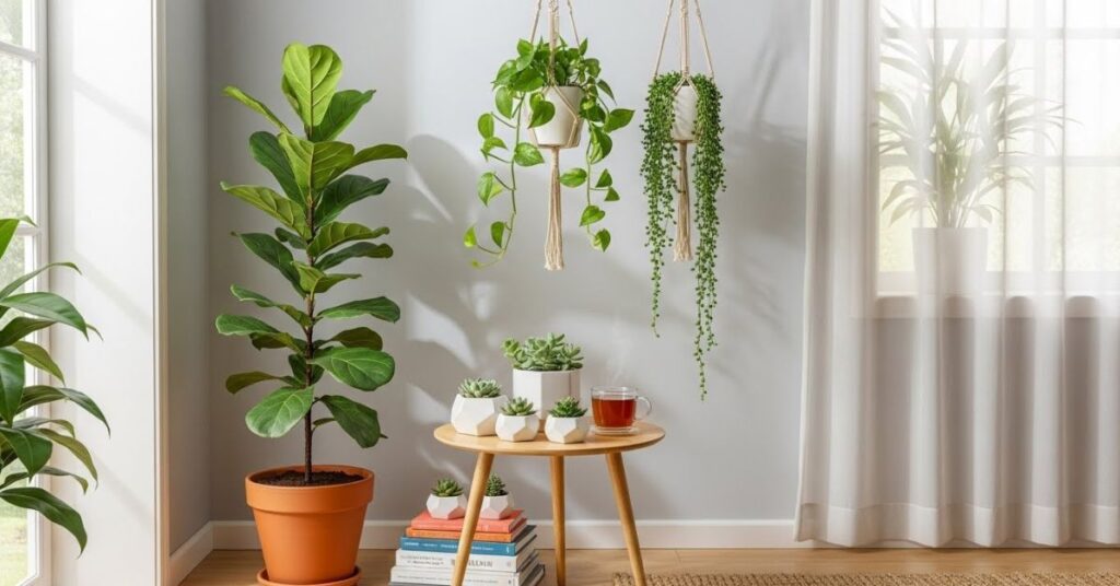Add Greenery with Budget-Friendly Plants