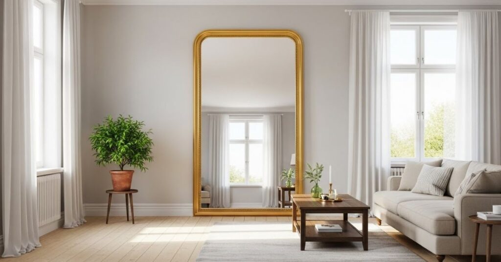 Add Mirrors to Make the Space Feel Bigger