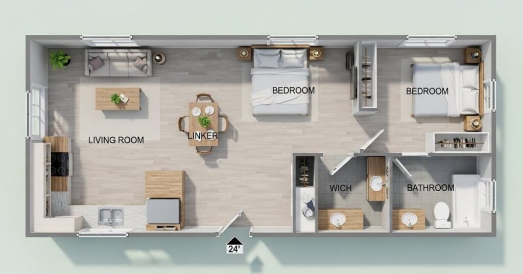 Affordable Small Barndominium Floor Plans