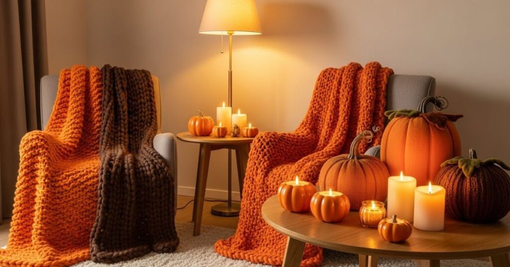 Autumn Glow: Warm Hues and Cozy Textures