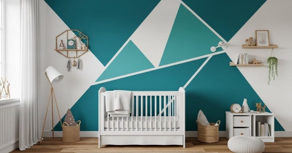 Bold Accent Walls and Modern Color Palettes