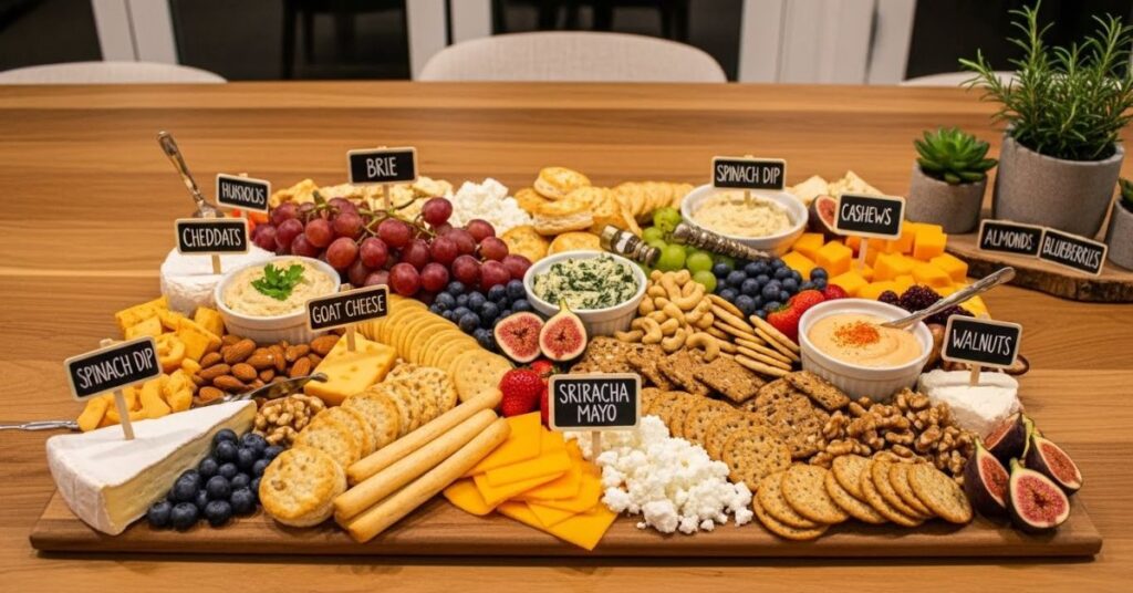Build Your Own Snack Board Station