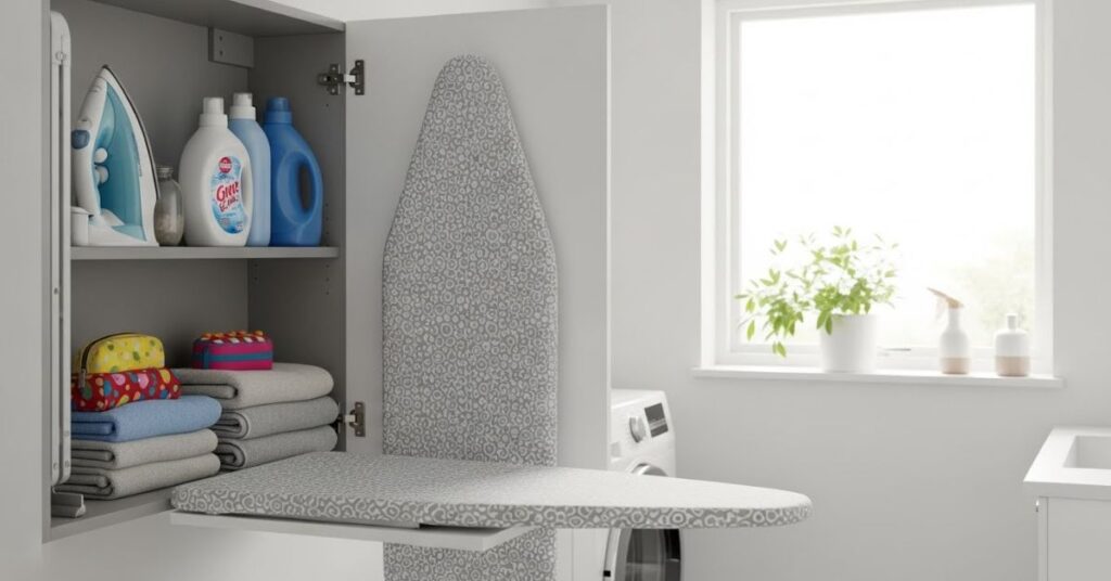 Cabinets with Built-in Ironing Boards