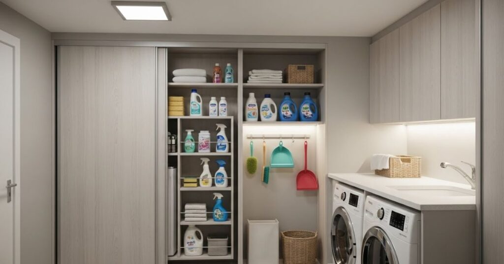 Cabinets with Sliding Doors for Small Rooms