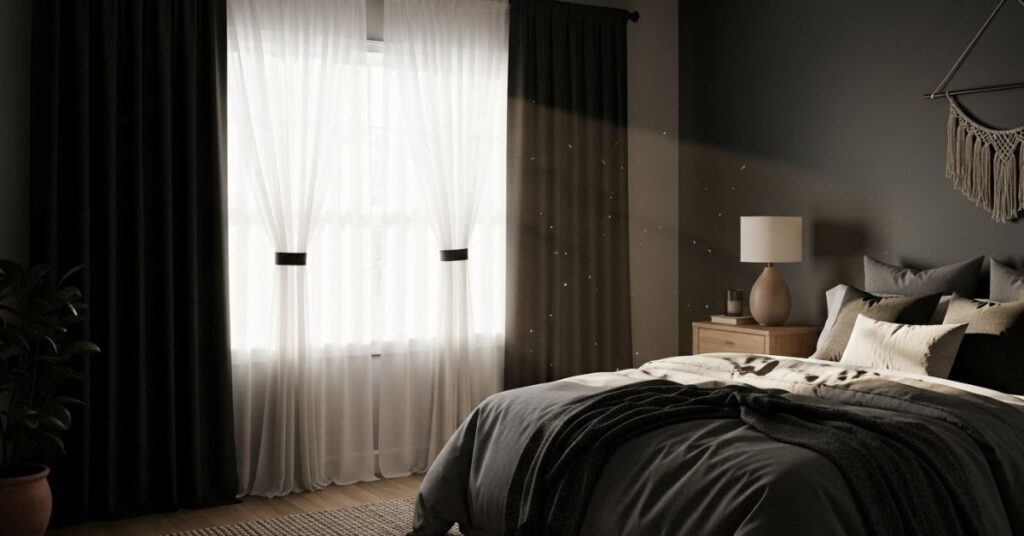 Cheap Dark Curtains and Window Treatments