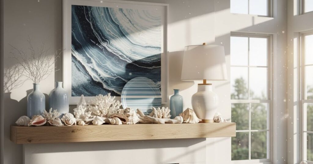 Coastal Summer Vibes Mantel