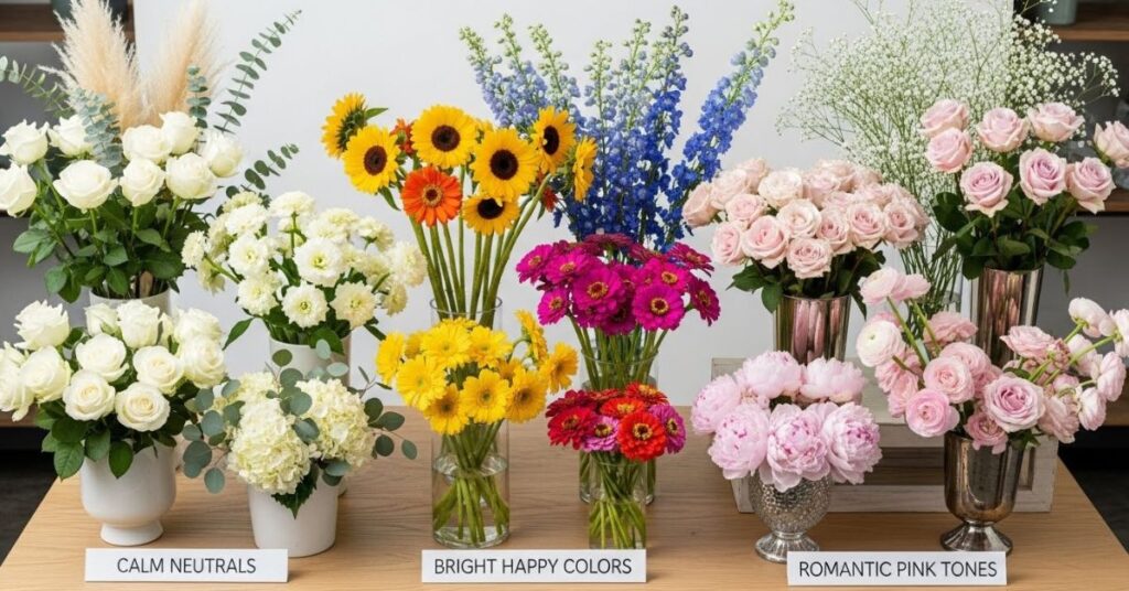 Color Story and Mood-Based Arrangements