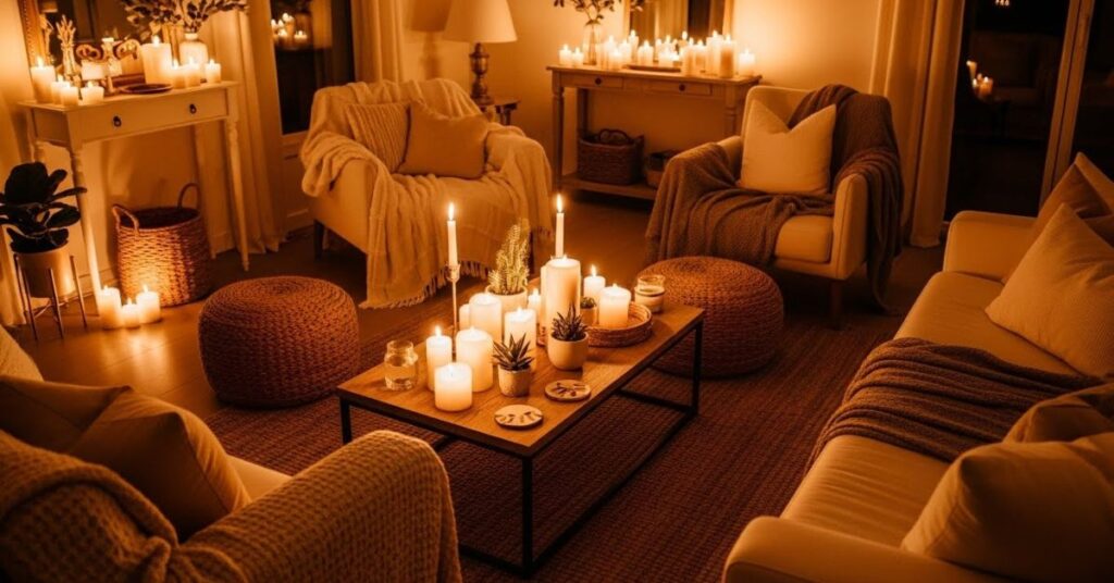 Cozy Candlelight Evening Housewarming