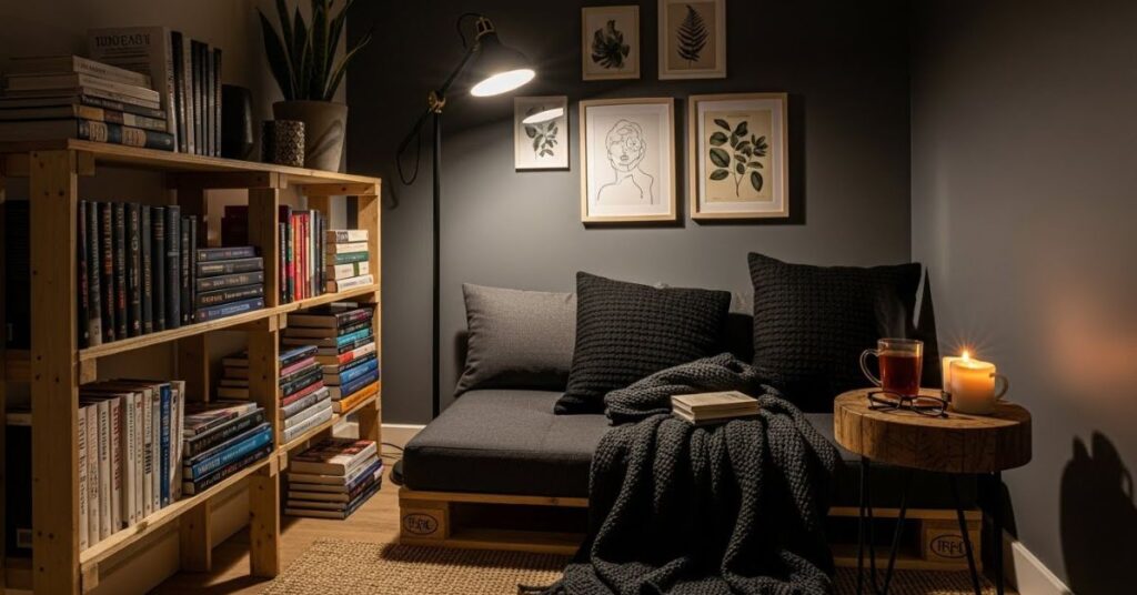 Cozy Dark Aesthetic Corners on a Budget