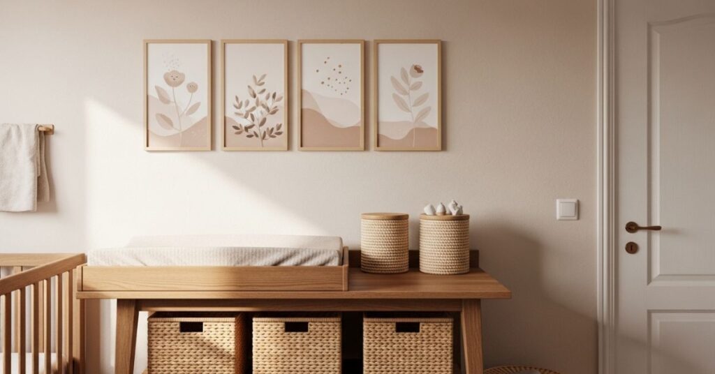 Customized Changing Station Decor