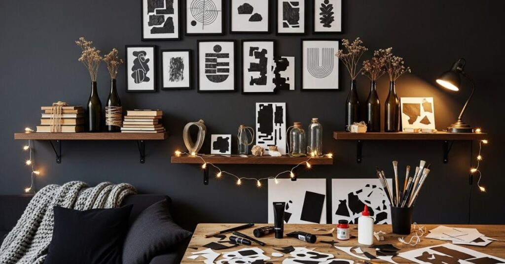 DIY Dark Home Aesthetic Projects