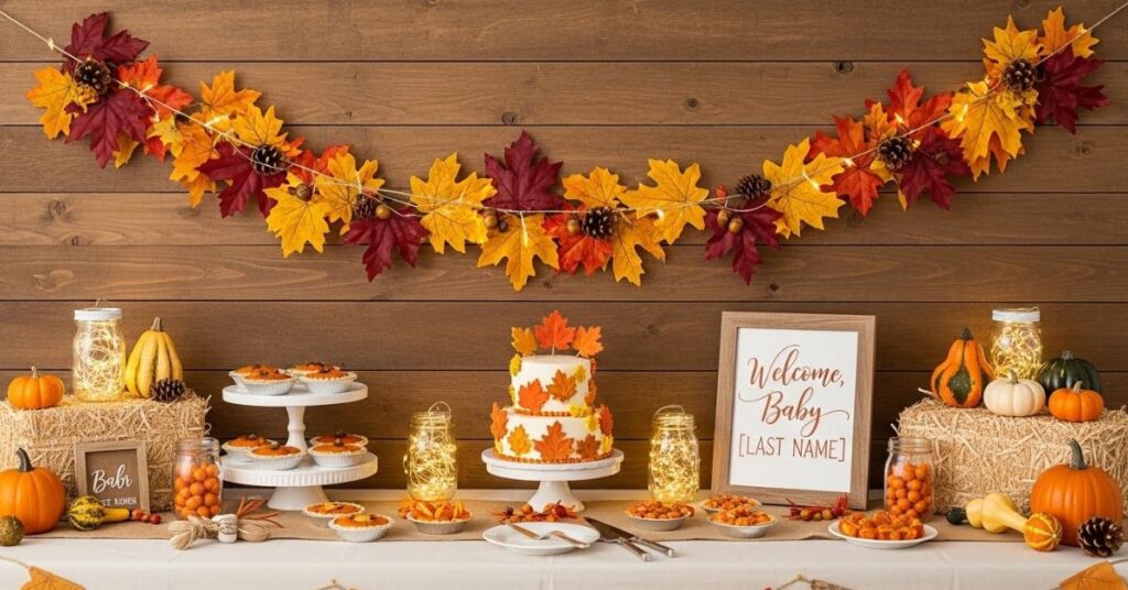 DIY Fall Leaf Garland Decorations
