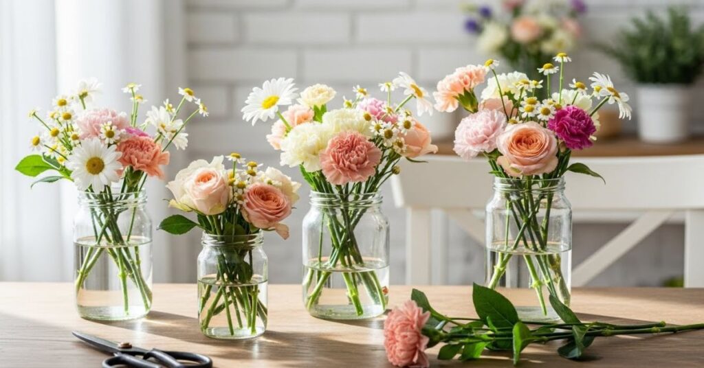 DIY Flower Arrangements on a Budget
