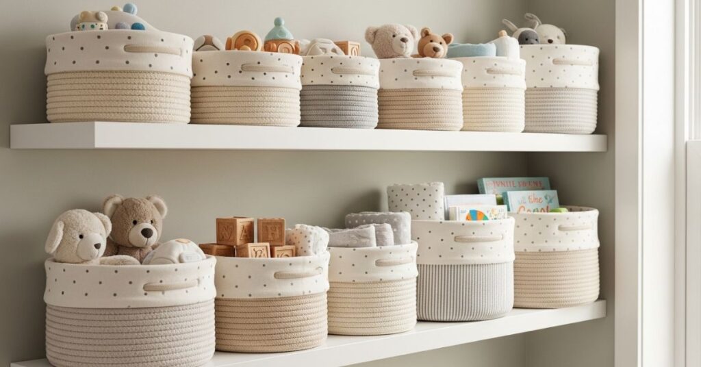 DIY Storage Baskets and Organizers