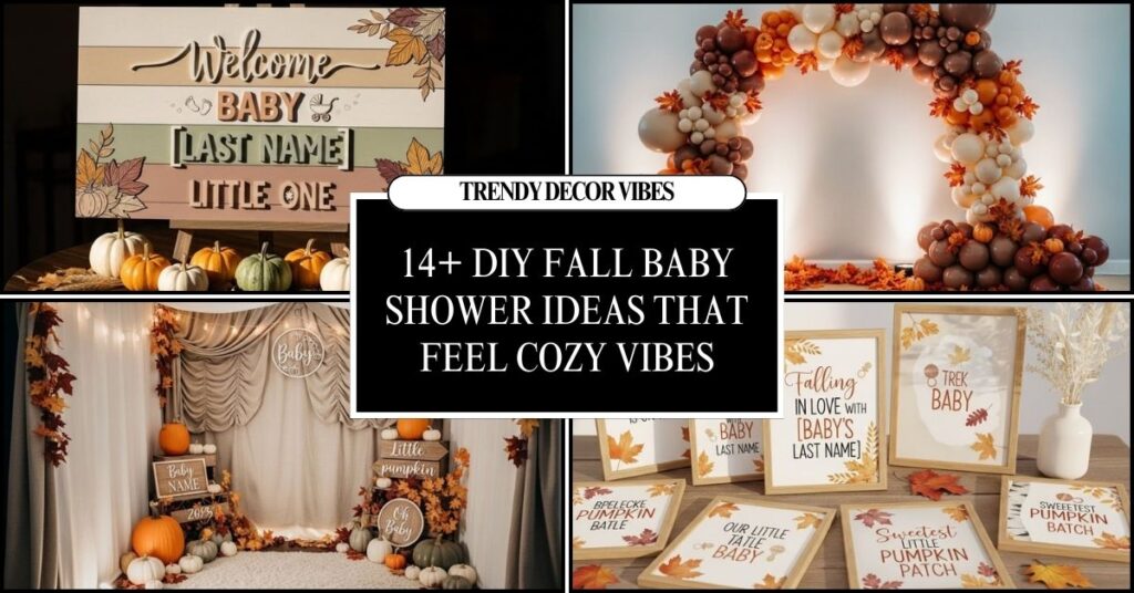 DIY Fall Baby Shower