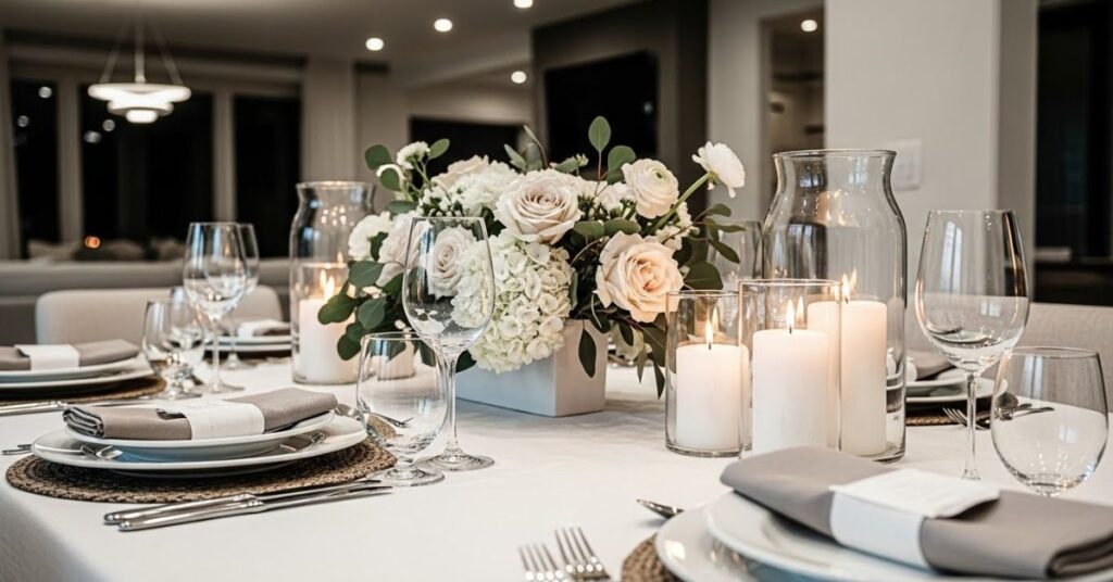 Elegant Centerpieces for Dining Tables