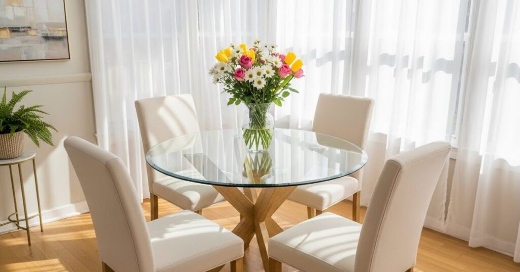 Elegant Sunroom Dining Sets