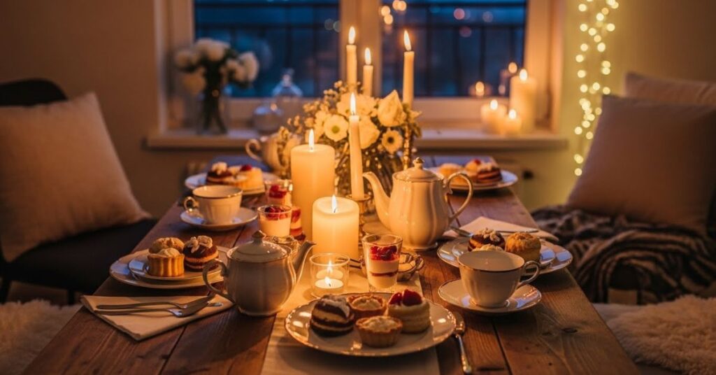 Evening Tea & Dessert Housewarming Theme