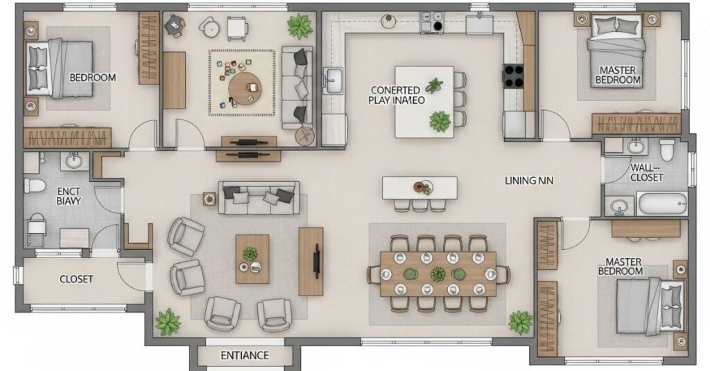 Family-Friendly Floor Plans