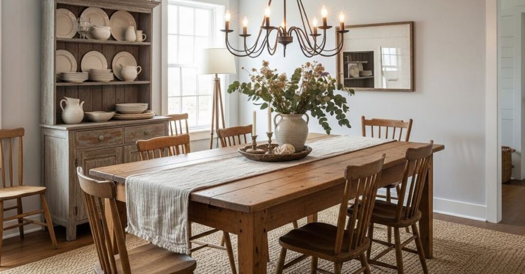 Farmhouse Dining Room Decor Ideas